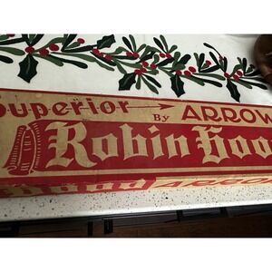 Vintage Archery Wooden Arrow Set Robin Hood archery company